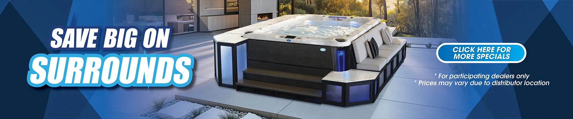 Calspas hot tub being used in a family setting - Lake Tahoe